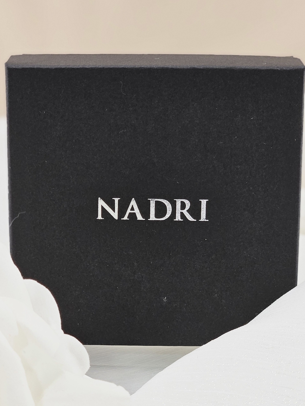 Nadri Necklace Modern Luv Small Emerald Cut Necklace Cubic Zirconia Pendant Gift - Picture 5 of 5
